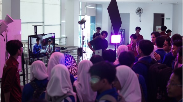 pengunjungan booth ormawa